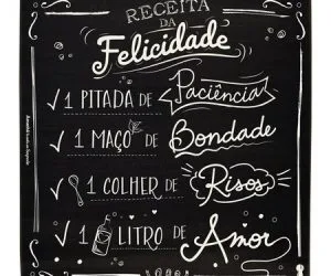 Receita para a Felicidade