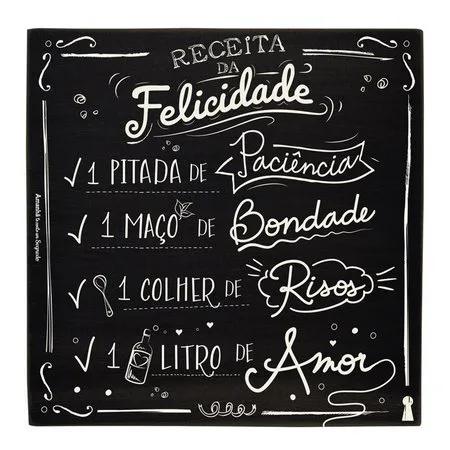 Leia mais sobre o artigo Receita para a Felicidade